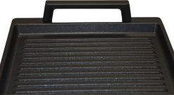 Eurolux Grillplaat Met Grepen - 41 X 24 X 2.5 Cm - Zwart - Aluminium - Geschikt Voor Alle Warmtebronnen -Keuken Verkoop 1200x655 2