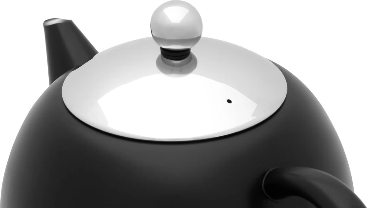 Bredemeijer - Theepot Minuet Santhee 1,4L Mat Zwart - Dubbelwandig 9 Bredemeijer - Theepot Minuet Santhee 1,4L Mat Zwart - Dubbelwandig - Afbeelding 7