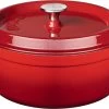 Sola Braadpan Gietijzer - Ø 20 Cm - Oranje/Rood - Gietijzer - Extra Zware Bodem -Keuken Verkoop 1200x735