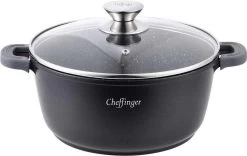 Cheffinger Cooking | Braadpan Met Deksel | 20cm | Alle Warmtebronnen |DC20 10 Cheffinger Cooking | Braadpan Met Deksel | 20cm | Alle Warmtebronnen |DC20 -Keuken Verkoop 1200x757 3