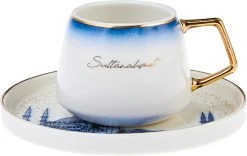 KARACA -ISTANBUL- 12 DELIGE- KOFFIEKOPJES VOOR 6 PERSONEN SET-Karaca Istanbul Set Van 12 Koffiekopjes 90 Ml- Moccamokken -espressokopjes Set Van Porselein, 6 Personen Robuuste Mokkatas, Porselein -Keuken Verkoop 1200x757 5