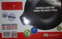 Royalty Line Marble Coating Wok - Met Glazen Deksel - Zwart - 30 Cm -Keuken Verkoop 1200x763 1