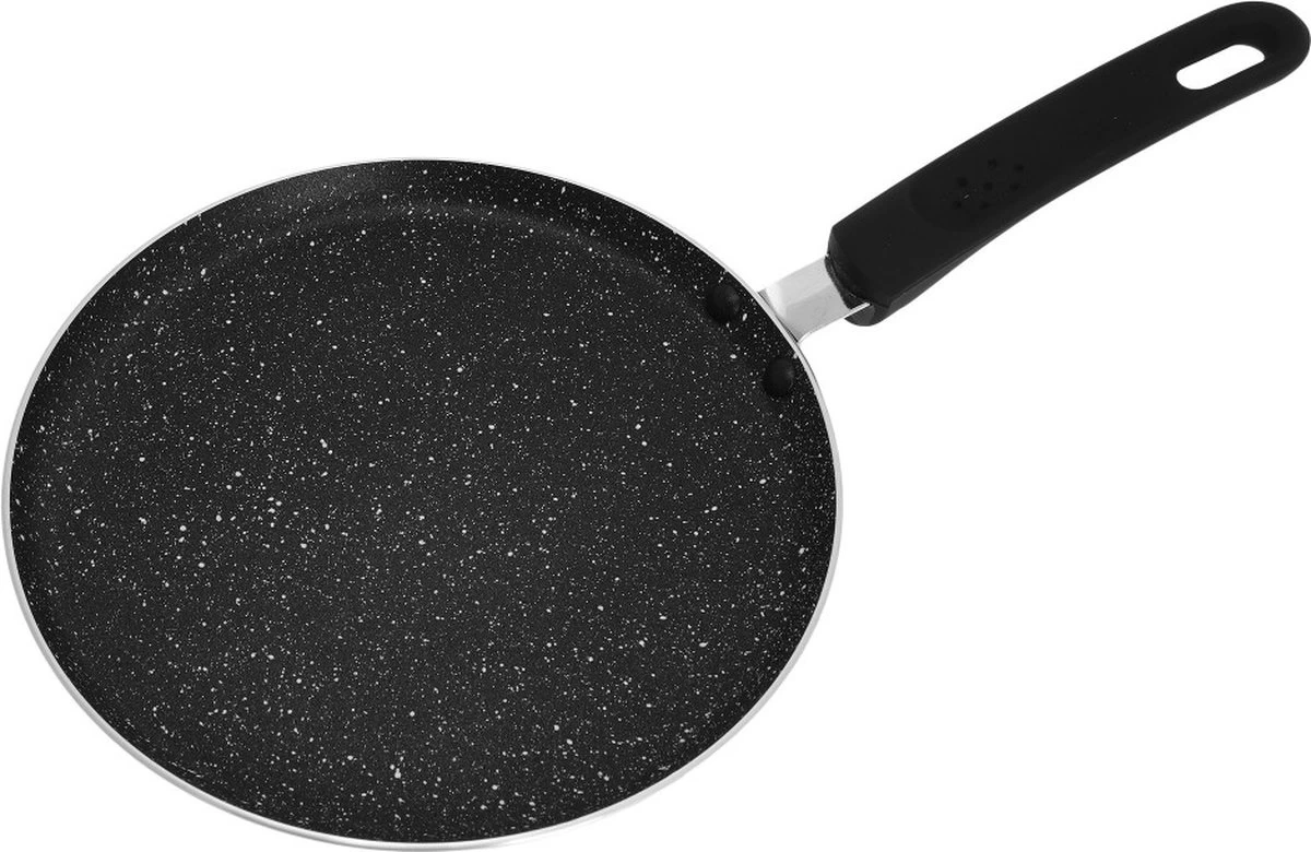 Kinghoff 1128 - Pannenkoekenpan - Ø28 Cm - Ook Voor Inductie 4 Kinghoff 1128 - Pannenkoekenpan - Ø28 Cm - Ook Voor Inductie - Afbeelding 2