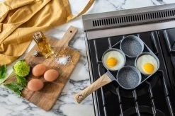 Magnani - Eierpan - 4 Bakplaten Van ⌀ 8 Cm - Voor Gas- En Elektrische Kookplaten - Aluminium - Houten Handvat - 38 X 18.7 X 2 Cm 13 Magnani - Eierpan - 4 Bakplaten Van ⌀ 8 Cm - Voor Gas- En Elektrische Kookplaten - Aluminium - Houten Handvat - 38 X 18.7 X 2 Cm -Keuken Verkoop 1200x799 32