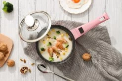 Royalty Line Inductie Pannenset - Luxe 14-delige Pannenset Marmeren Coating - Pannen Met Afneembare Handvaten - Oven-Ready - PFAS-Vrij - Voor Alle Warmtebronnen - Afneembare Koudgrepen - Antiaanbaklaag - Koekenpan Met Glazen Deksels - Roze 24 Royalty Line Inductie Pannenset - Luxe 14-delige Pannenset Marmeren Coating - Pannen Met Afneembare Handvaten - Oven-Ready - PFAS-Vrij - Voor Alle Warmtebronnen - Afneembare Koudgrepen - Antiaanbaklaag - Koekenpan Met Glazen Deksels - Roze -Keuken Verkoop 1200x799 44