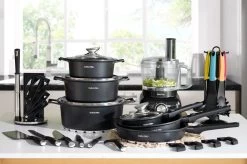 Swiss Pro+ - SWP41D22 - Pannenset 41 Delig - Foodprocessor - Messenblok 8 Delig - Kookgerei Set Met Houder 7 Delig - Starters Pakket - 2022 Serie - Limited Edition -uitzet 19 Swiss Pro+ - SWP41D22 - Pannenset 41 Delig - Foodprocessor - Messenblok 8 Delig - Kookgerei Set Met Houder 7 Delig - Starters Pakket - 2022 Serie - Limited Edition -uitzet -Keuken Verkoop 1200x799 56