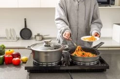 Swiss Pro+ | Set 14 Delige Pannenset | Inductie - Pannensets - Glazen Deksel - Met Afneembare Handgreep - Marmeren Interieur -PFAS-vrij | Grey / Silver -Keuken Verkoop 1200x799 61