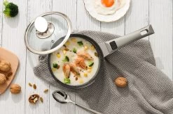 Swiss Pro+ | Set 14 Delige Pannenset | Inductie - Pannensets - Glazen Deksel - Met Afneembare Handgreep - Marmeren Interieur -PFAS-vrij | Grey / Silver -Keuken Verkoop 1200x799 62