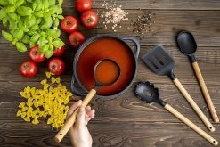 Smile 10-Delige Pannenset - Anti Aanbaklaag - Vaatwasser Bestendig - Zwart - MGK-17 21 Smile 10-Delige Pannenset - Anti Aanbaklaag - Vaatwasser Bestendig - Zwart - MGK-17 -Keuken Verkoop 1200x800 100