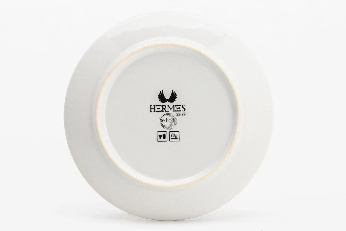 Lite-Body Serviesset Hermes Wit - 6 Personen - 24 Delig 4 Lite-Body Serviesset Hermes Wit - 6 Personen - 24 Delig - Afbeelding 2