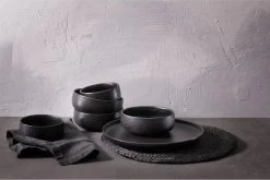 Maastricht Porselein Bord Diep Universe 21 Cm Zwart Porselein 1 Stuk(s) -Keuken Verkoop 1200x802 8