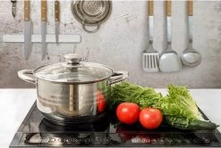 Swiss - Pannenset Inductie 12-delig - Glazen Deksel - RVS Pan / Steelpan / Koekenpan - PFAS-vrij -Keuken Verkoop 1200x805 1