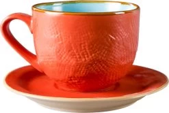 Vivi Oggi - Koffiekopjes Set Van 6 - Ø 9cm - Cappuccino - Kop En Schotel - 150 Ml - Italië -Keuken Verkoop 1200x805 9