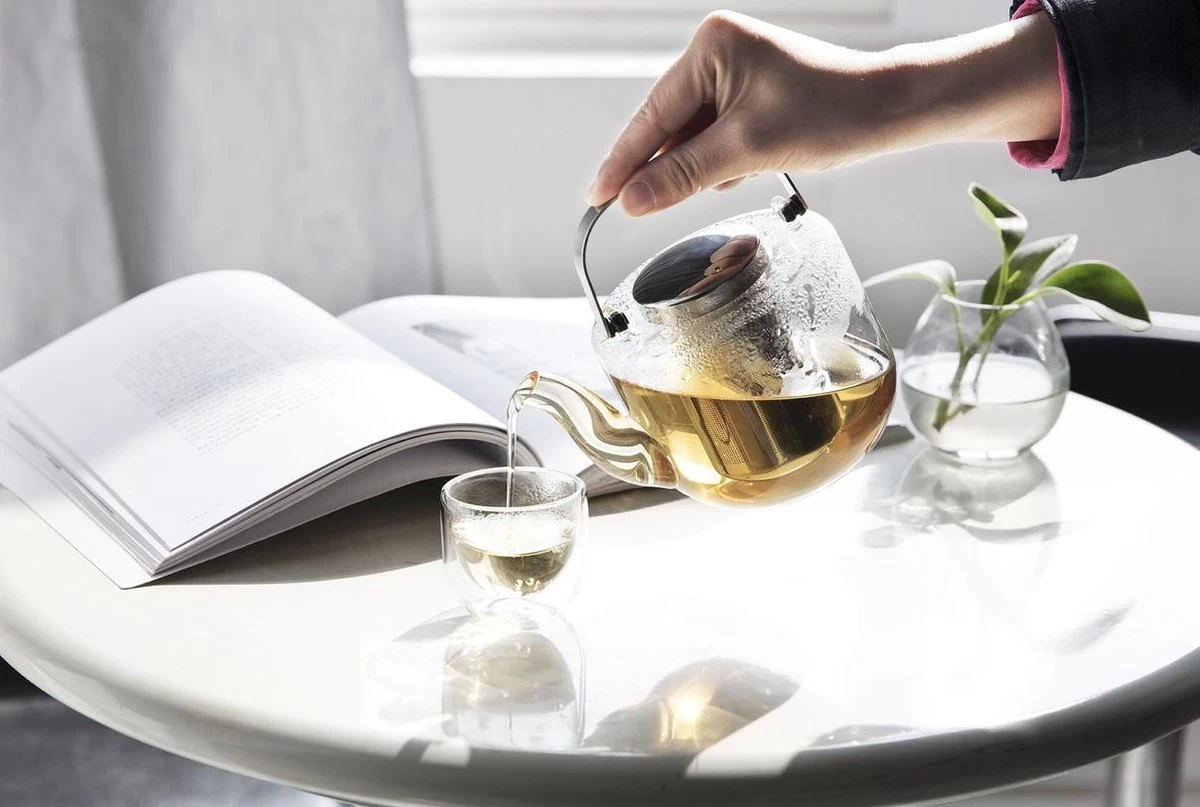 Viva Scandinavia Bjorn Theepot - Glas - Met Filter - 1,2 L - Transparant 10 Viva Scandinavia Bjorn Theepot - Glas - Met Filter - 1,2 L - Transparant - Afbeelding 8