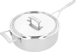 Demeyere Industry 5 - Sauteerpan Met Deksel - 28 Cm - RVS