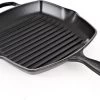 Le Creuset Gietijzeren Vierkante Grillpan - 26cm - Mat Zwart -Keuken Verkoop 1200x827 2