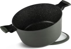 Edënbërg Green Line - 12-delige Luxe Pannenset Van Gesmeed Aluminium - Keramische/Marmeren Coating -Keuken Verkoop 1200x832