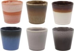 Studio Tavola Koffiekopjes Earth 200 Ml - 6 Stuks