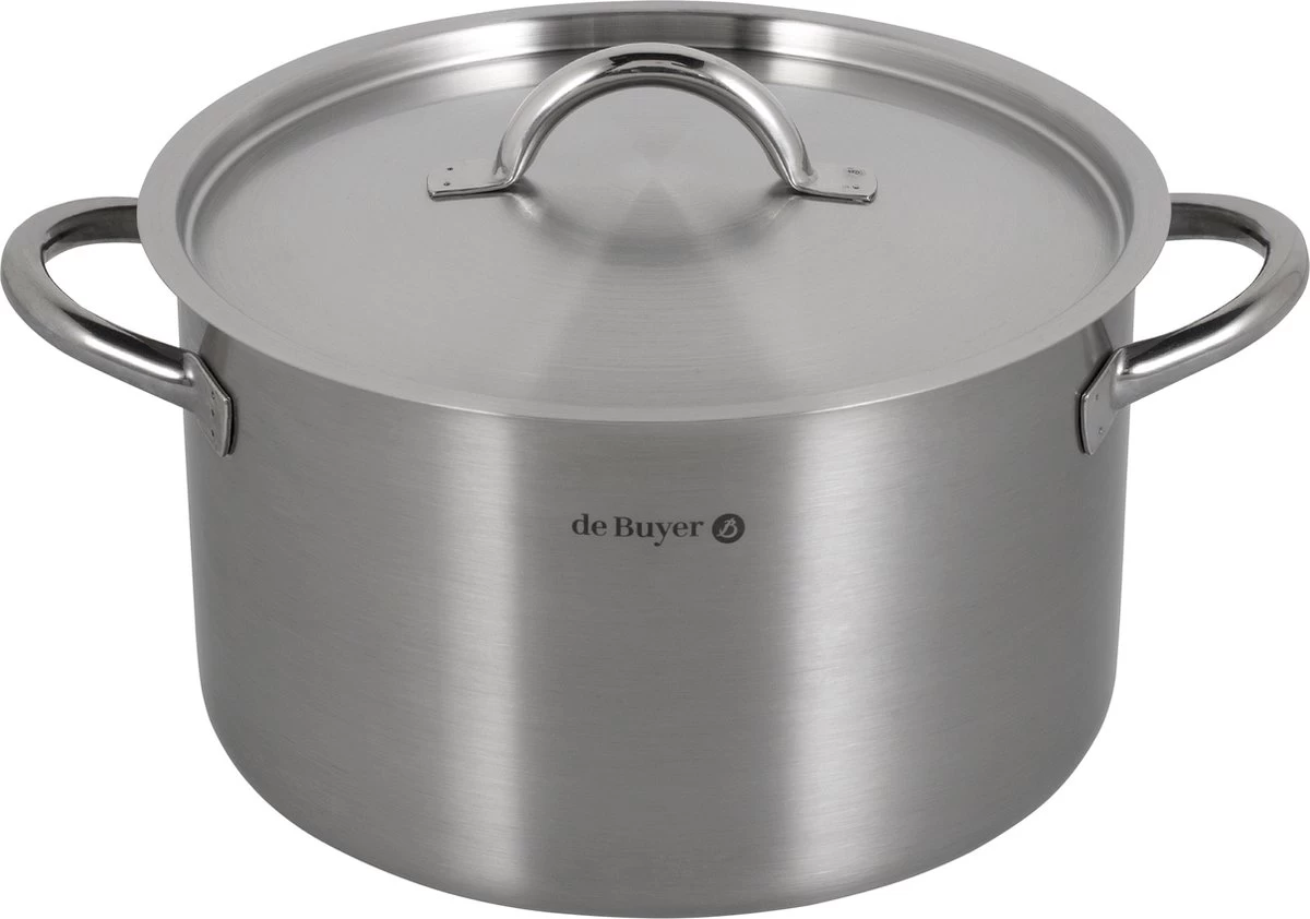 DeBuyer Prim Appety Pannenset- Roestvrijstaal - 3 Delig 9 DeBuyer Prim Appety Pannenset- Roestvrijstaal - 3 Delig - Afbeelding 7