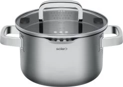 Sola Pannenset Juvia - 4 Delig - Ø 16,16,18,20 Cm - Zilver - RVS - Sandwichbodem -Keuken Verkoop 1200x844