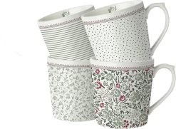 Laura Ashley Giftset 4 Minimokken Assorti 22 Cl.