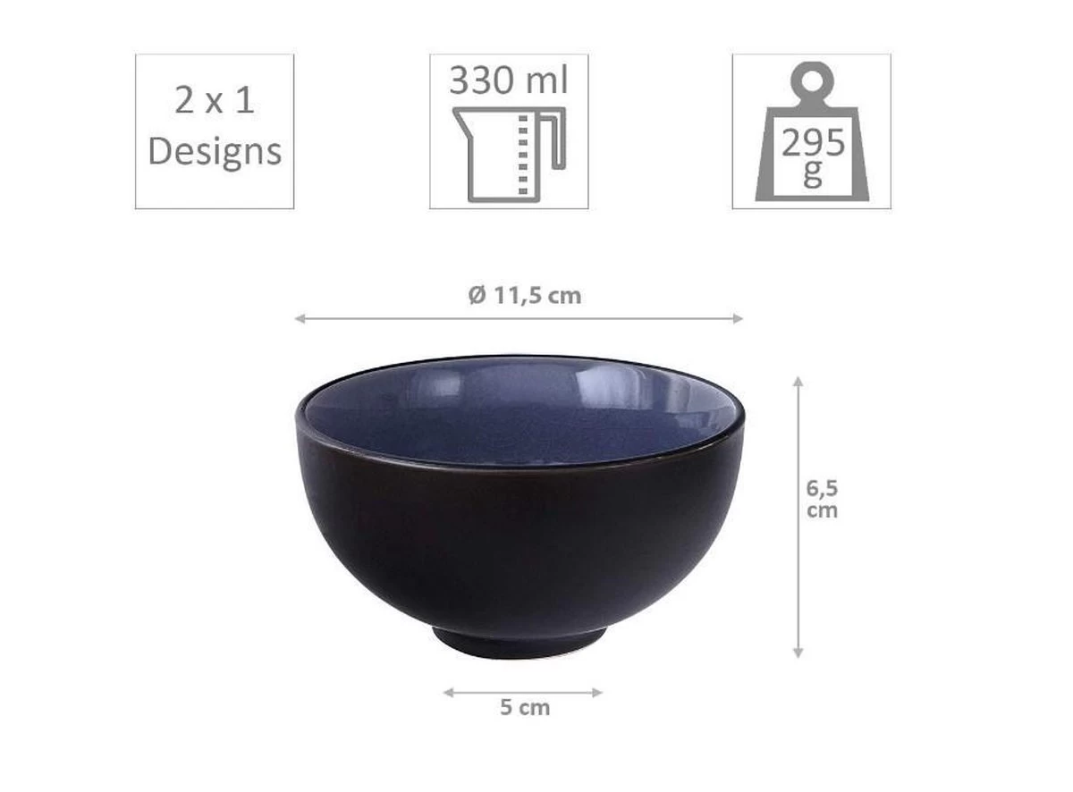 Tokyo Design Studio Glassy Blue Sushi Servies - 8 Delig - 2 Persoons 6 Tokyo Design Studio Glassy Blue Sushi Servies - 8 Delig - 2 Persoons - Afbeelding 4