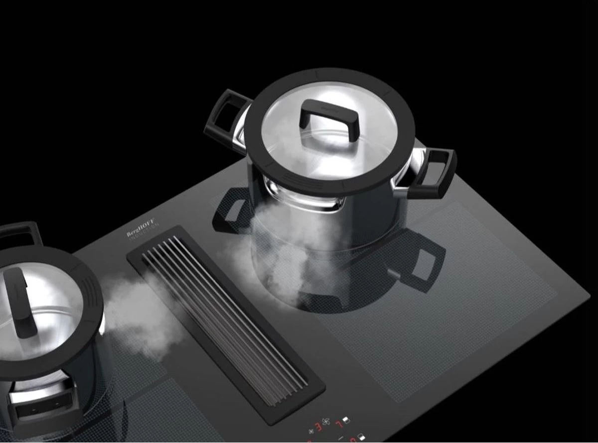 BergHOFF GEM Downdraft Pannenset - 7 Delige Set - 4 Pannen 18 BergHOFF GEM Downdraft Pannenset - 7 Delige Set - 4 Pannen - Afbeelding 16