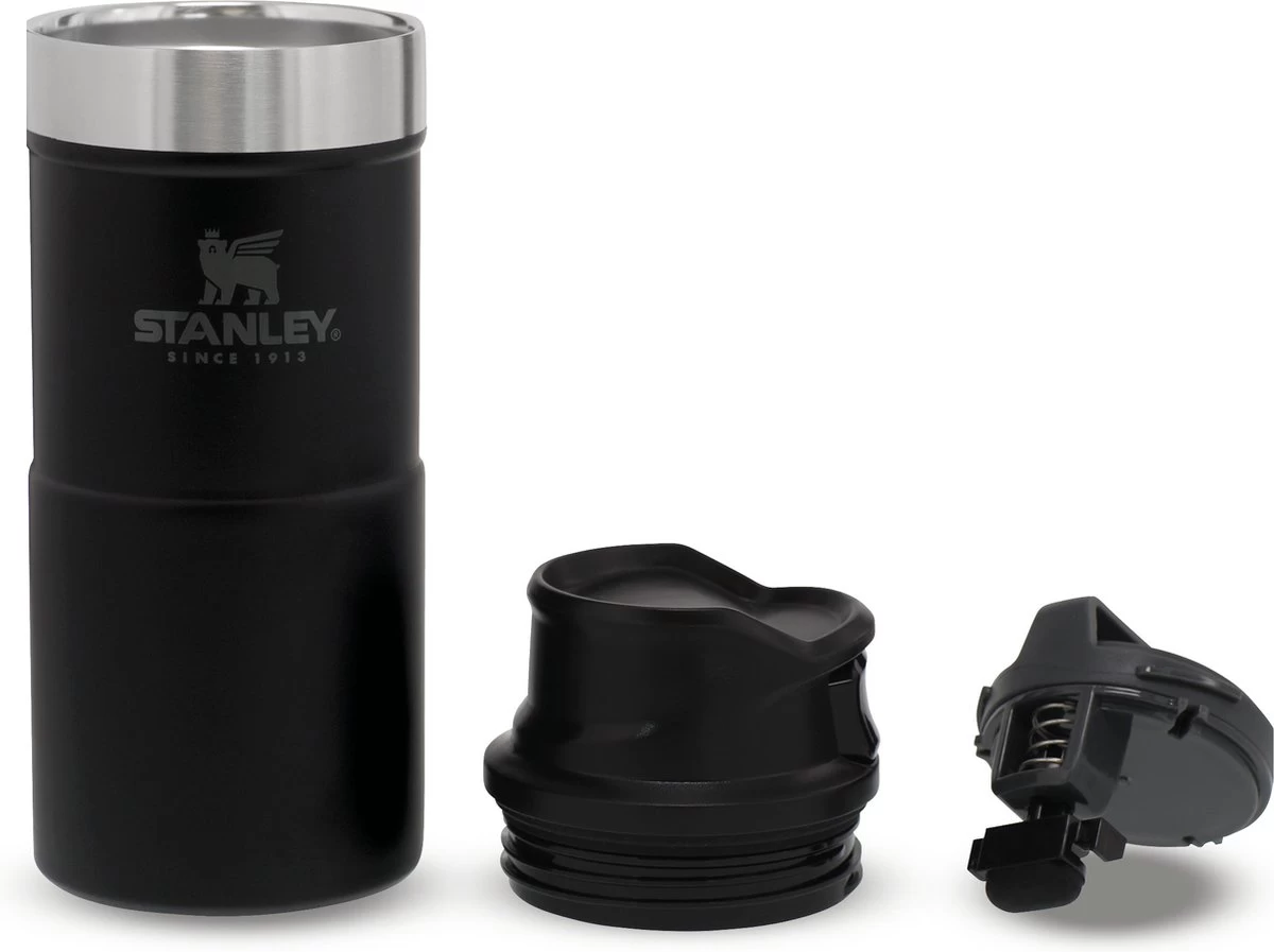 Stanley Trigger-Action Travel Mug 0.47L - Thermosfles - Matt Black 9 Stanley Trigger-Action Travel Mug 0.47L - Thermosfles - Matt Black - Afbeelding 7