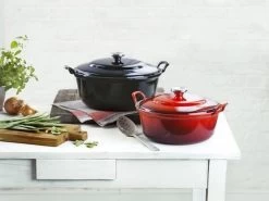 Le Creuset Braadpan Faitout Tradition Kersenrood - ø 24 Cm / 3 Liter -Keuken Verkoop 1200x898 4