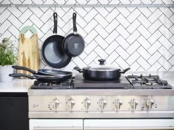 GreenChef Diamond Wokpan 28cm - Zwart - Inductie - PFAS-vrij 12 GreenChef Diamond Wokpan 28cm - Zwart - Inductie - PFAS-vrij -Keuken Verkoop 1200x899 4