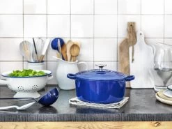 BK Bourgogne Braadpan Ø 24 Cm - Blauw - Gietijzer - Inductie -Keuken Verkoop 1200x900 26