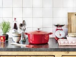 BK Bourgogne Braadpan Ø 24 Cm - Rood - Gietijzer - Inductie -Keuken Verkoop 1200x901 4