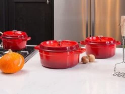 Sola - Braadpan Cm Oranje/rood Gietijzer -Keuken Verkoop 1200x905 9