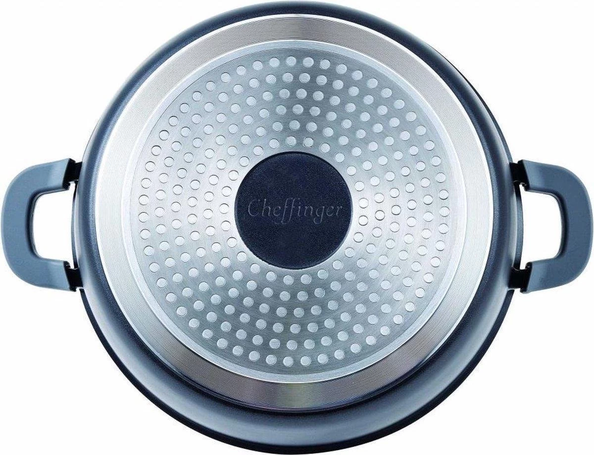 Cheffinger Cooking | Braadpan Met Deksel | 20cm | Alle Warmtebronnen |DC20 4 Cheffinger Cooking | Braadpan Met Deksel | 20cm | Alle Warmtebronnen |DC20 - Afbeelding 2