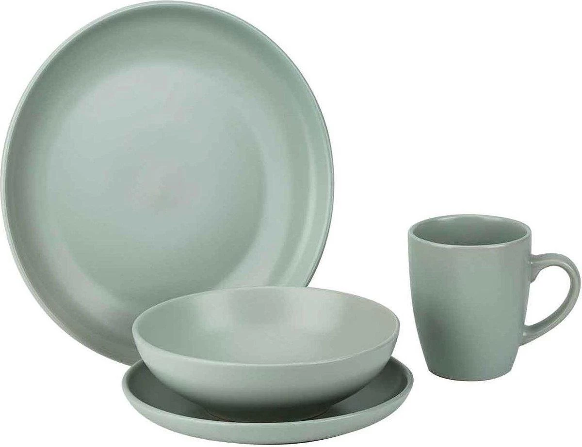 Cosy&Trendy Viva Green Serviesset 16-Delig 3 Cosy&Trendy Viva Green Serviesset 16-Delig