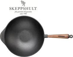 Skeppshult - Wokpan Walnoot Handgreep 32 Cm 12 Skeppshult - Wokpan Walnoot Handgreep 32 Cm -Keuken Verkoop 1200x926 7