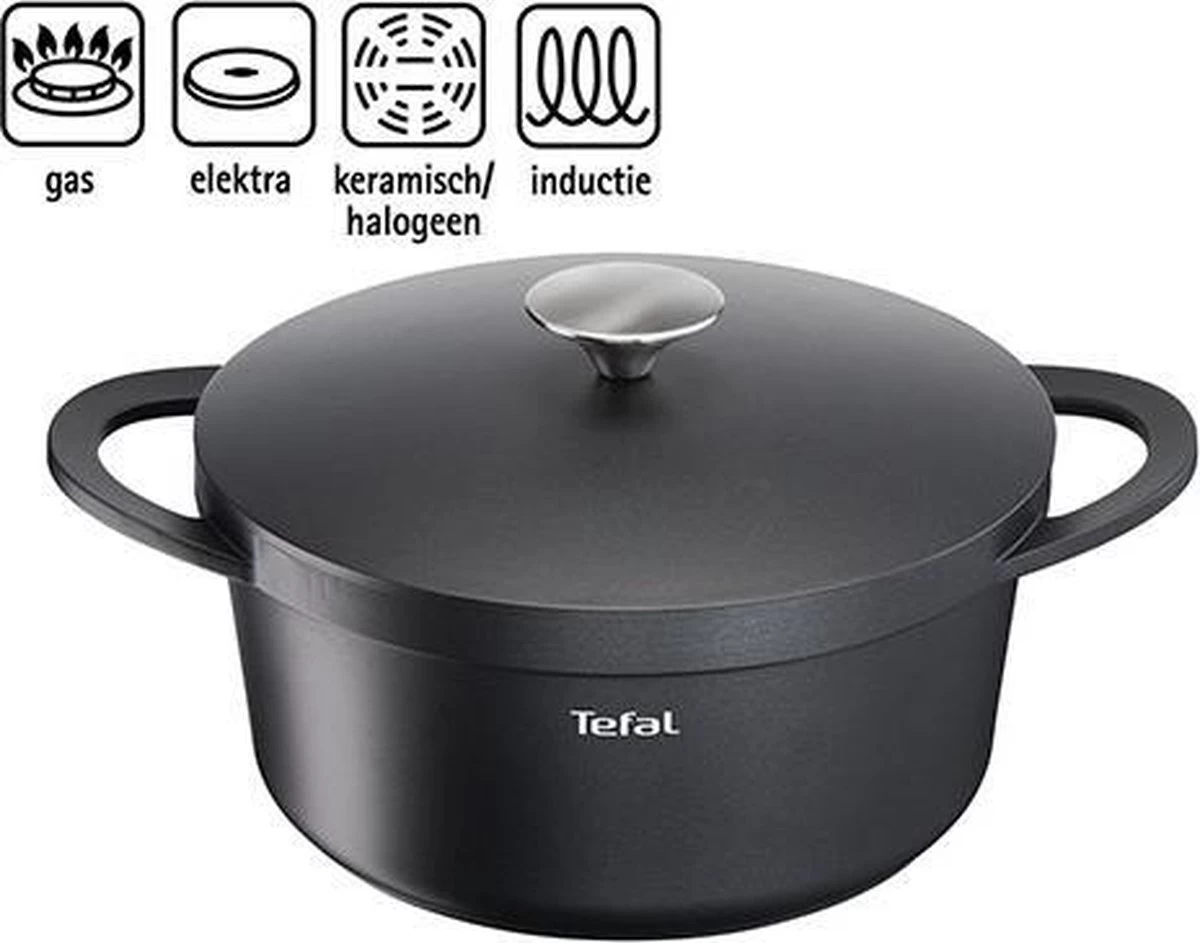 Tefal Trattoria Braadpan - Ø24 Cm 14 Tefal Trattoria Braadpan - Ø24 Cm - Afbeelding 12
