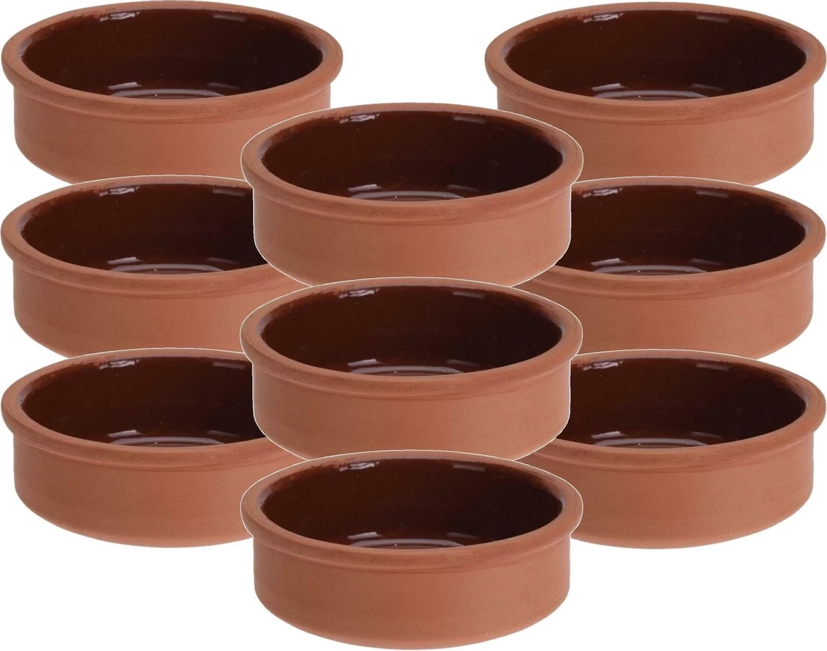 Merkloos 12x Tapas Schaaltjes 500 Ml Terracotta 12 Cm - Keukenbenodigdheden - Kookbenodigdheden - Tafel Dekken - Tapasschaaltjes - Tapas/snacks/hapjes Bereiden En Serveren 3 Merkloos 12x Tapas Schaaltjes 500 Ml Terracotta 12 Cm - Keukenbenodigdheden - Kookbenodigdheden - Tafel Dekken - Tapasschaaltjes - Tapas/snacks/hapjes Bereiden En Serveren