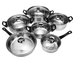 KitchenPrince 12-Delige Pannenset RVS - Pottenset - Kookpannen - Koekenpan - Steelpan - Bakpan - PFAS-Vrij - Pannenset - Pannenset Inductie - Antiaanbaklaag - Koekenpannenset 19 KitchenPrince 12-Delige Pannenset RVS - Pottenset - Kookpannen - Koekenpan - Steelpan - Bakpan - PFAS-Vrij - Pannenset - Pannenset Inductie - Antiaanbaklaag - Koekenpannenset -Keuken Verkoop 1200x946 2
