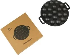 Poffertjespan - Gietijzer - Ø 24 Cm - Poffertjesmaker - 19 Poffertjes - Poffertjespan Inductie -Keuken Verkoop 1200x951 1