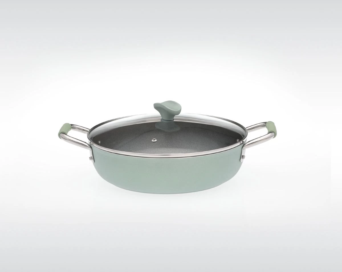 Primecook - Braadpan / Hapjespan Met Deksel - Ø 28 Cm - PFAS-vrij - Inductie - Ecoshield 15 Primecook - Braadpan / Hapjespan Met Deksel - Ø 28 Cm - PFAS-vrij - Inductie - Ecoshield - Afbeelding 13