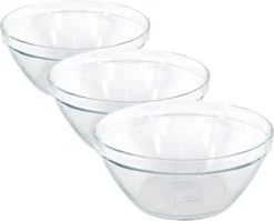 1x Glazen Chipsschalen/keukenschalen Pompei 26 Cm/3.6 Liter - Schalen/kommen/mengkommen Van Glas -Keuken Verkoop 1200x965 5