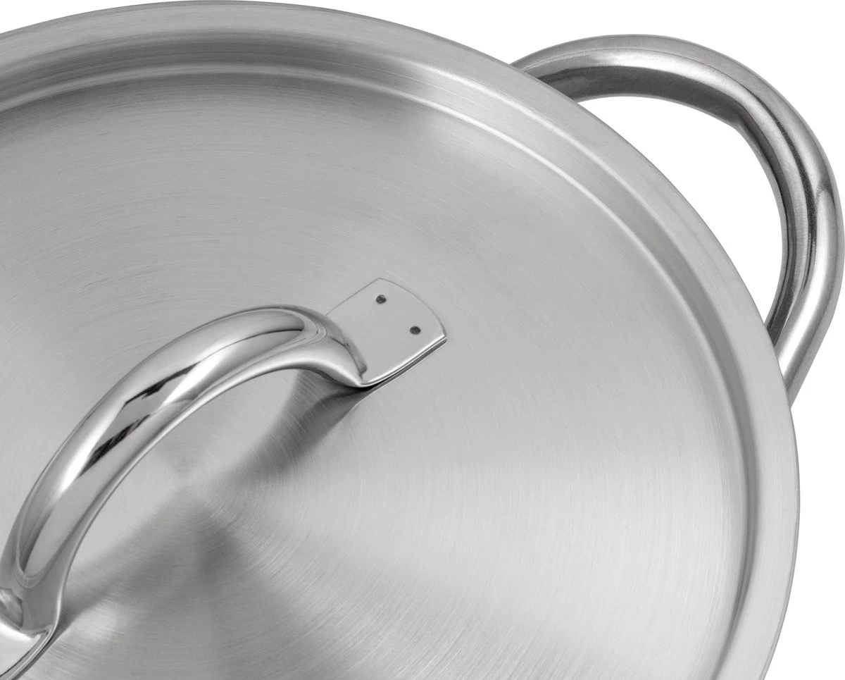 DeBuyer Prim Appety Pannenset- Roestvrijstaal - 3 Delig 7 DeBuyer Prim Appety Pannenset- Roestvrijstaal - 3 Delig - Afbeelding 5