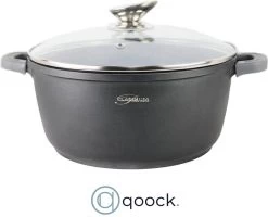 Platinum Cooking | Braadpan Met Deksel | 28cm | Koper | Alle Warmtebronnen | DAS28