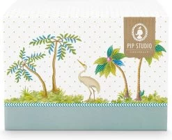 Pip Studio Jolie Groen - Set 2 Mokken - Flowers Large 350ml -Keuken Verkoop 1200x977 6