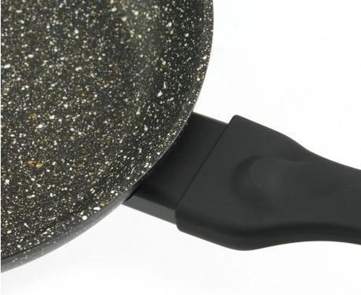 Klausberg 7293 - Wokpan - Ø24 Cm - Marmer/Keramische Coating - Alle Warmtebronnen - Zwart 4 Klausberg 7293 - Wokpan - Ø24 Cm - Marmer/Keramische Coating - Alle Warmtebronnen - Zwart - Afbeelding 2