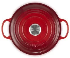 Le Creuset - Gietijzeren - Lage Braadpan - 24cm - Kersenrood -Keuken Verkoop 1200x989 1