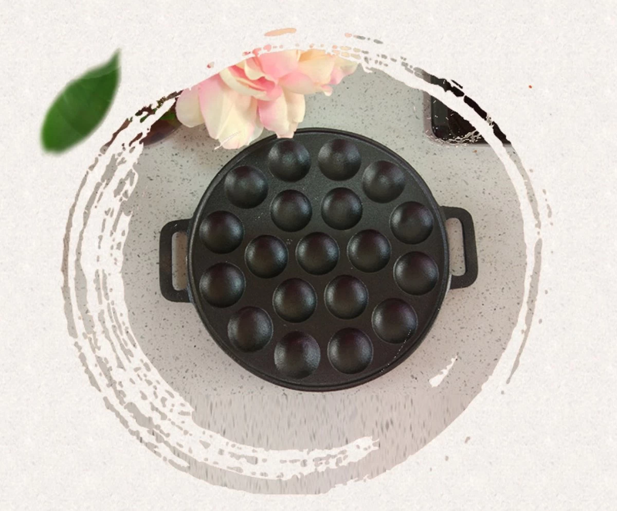 YUGN BLACK Poffertjespan Poffertjesmaker 6 Delige Set - 19 Poffertjes Incl Doseerfles Kwast Poffertjesvork Siliconen Ovenwanten - Platte Onderkant Poffertjespan Inductie Poffertjespan Elektrisch - Cadeau Tip 8 YUGN BLACK Poffertjespan Poffertjesmaker 6 Delige Set - 19 Poffertjes Incl Doseerfles Kwast Poffertjesvork Siliconen Ovenwanten - Platte Onderkant Poffertjespan Inductie Poffertjespan Elektrisch - Cadeau Tip - Afbeelding 6