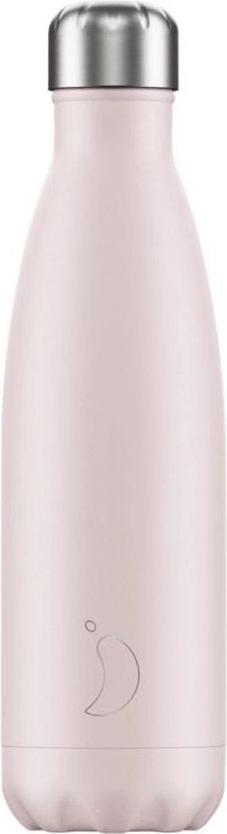 Chilly's 500 Ml Fles Blush Baby Pink 500 Ml 3 Chilly's 500 Ml Fles Blush Baby Pink 500 Ml