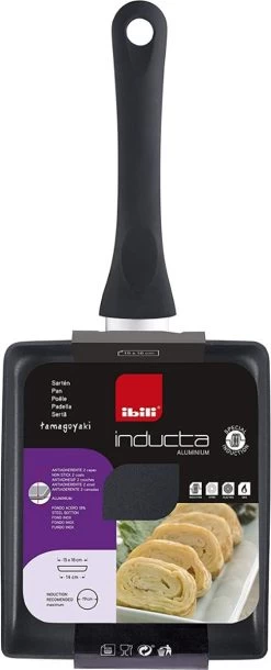 Merkloos TIB Japanse Stijl Omeletpan - Eierpan - Tamagoyaki - Geschikt Voor Inductie -Keuken Verkoop 486x1200